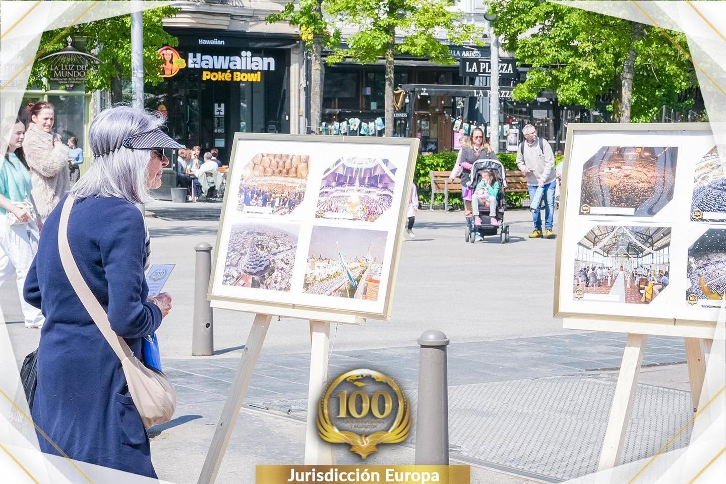 Celebración del Centenario en Bélgica
